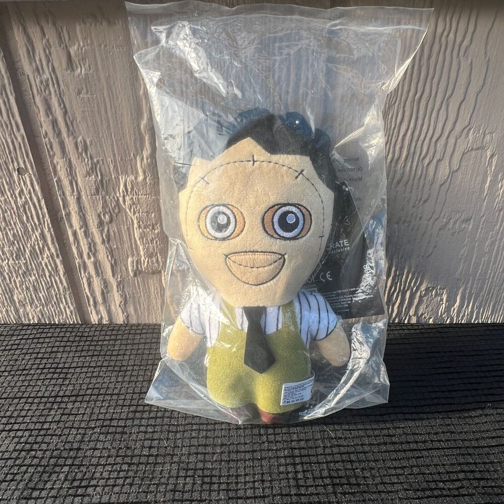 Leatherface Texas Chainsaw Massacre Plush Stuffed Animal Classic Horror Phunny